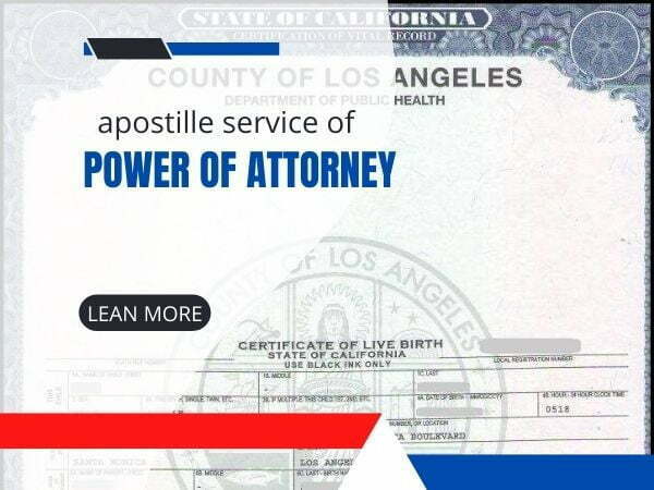 Power Of Attorney Apostille Service
