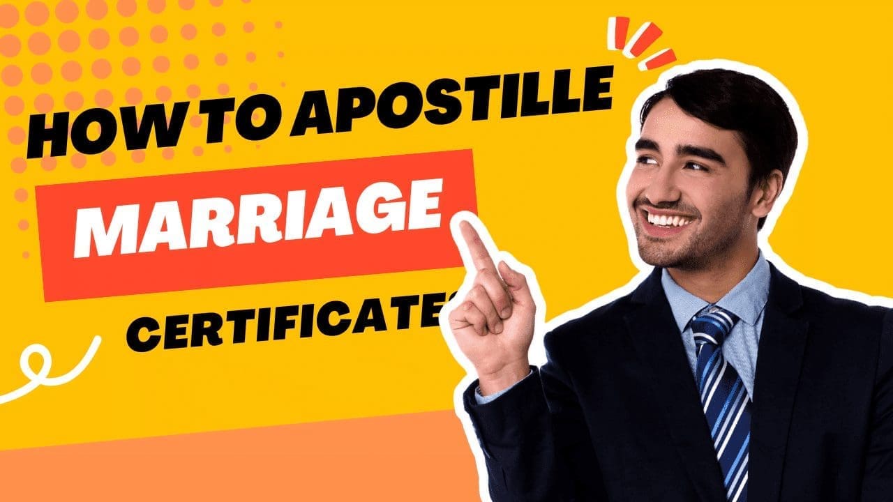 How to apostille marriage certificates In MA and NH